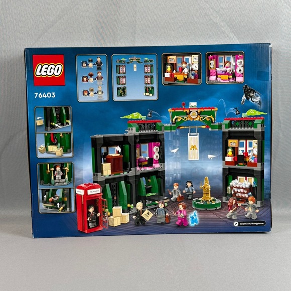 Lego #76403 The Ministry of Magic Harry Potter Retired Brand New Factory Sealed - Picture 2 of 2